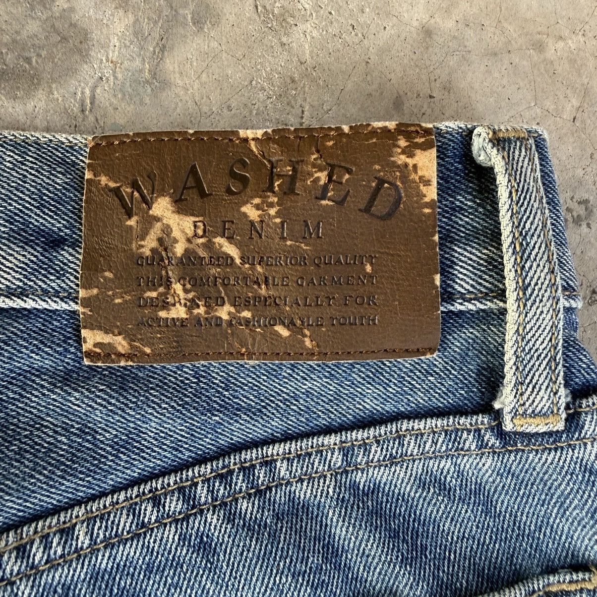 Japanese Brand W34 Vintage Washed Denim Faded Jean Pants Size US 34 / EU 50 - 13 Thumbnail