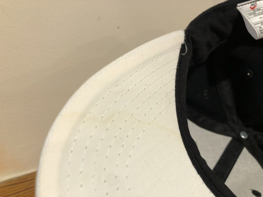 Nike Vintage 1990s Nike Air Logo Snapback Baseball Cap Hat Size ONE SIZE - 7 Thumbnail