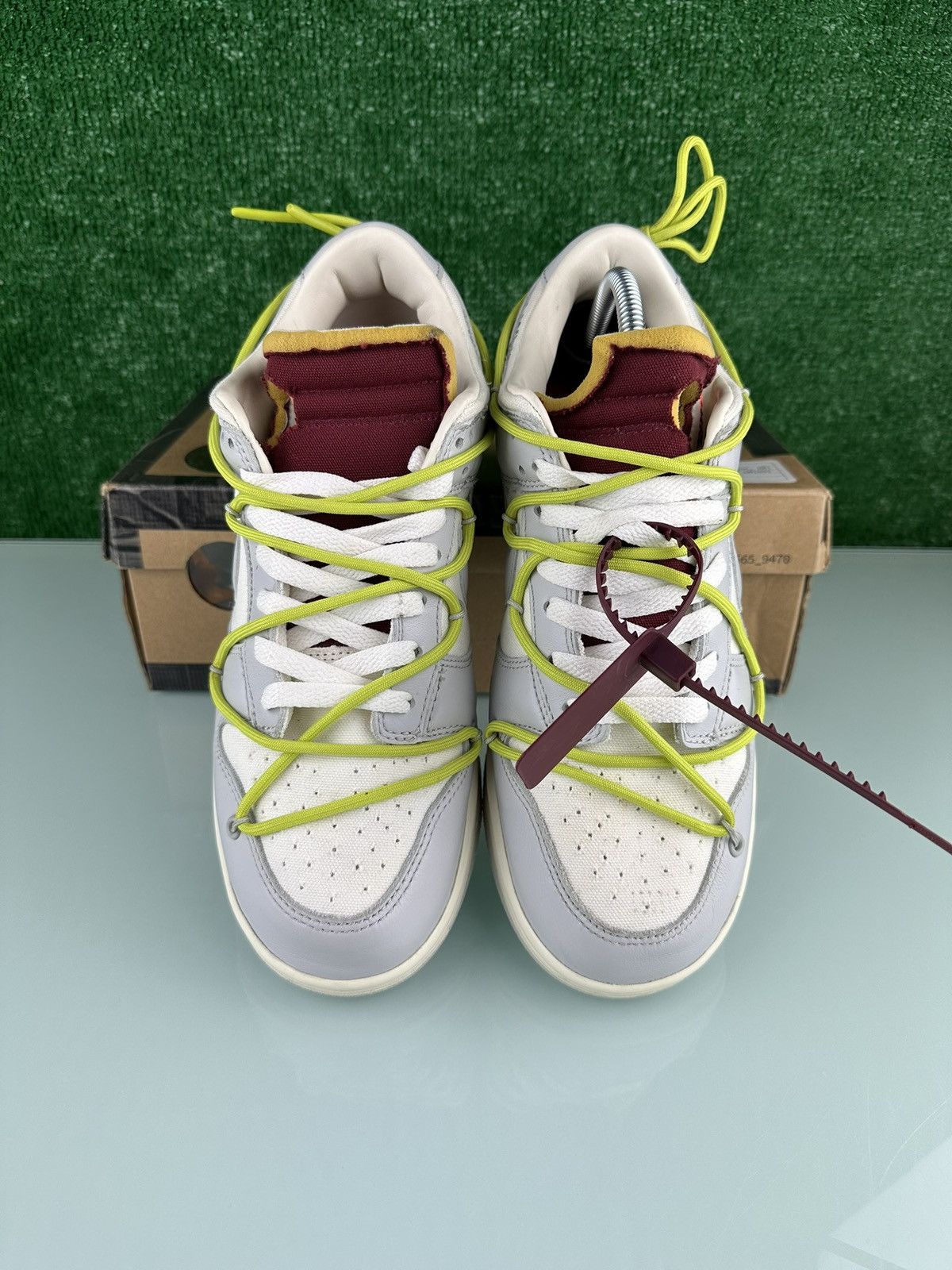 Nike × Off-White Nike Off-White x Dunk Low Lot 08 of 50 Size 8.5 Size US 8.5 / EU 41-42 - 4 Thumbnail