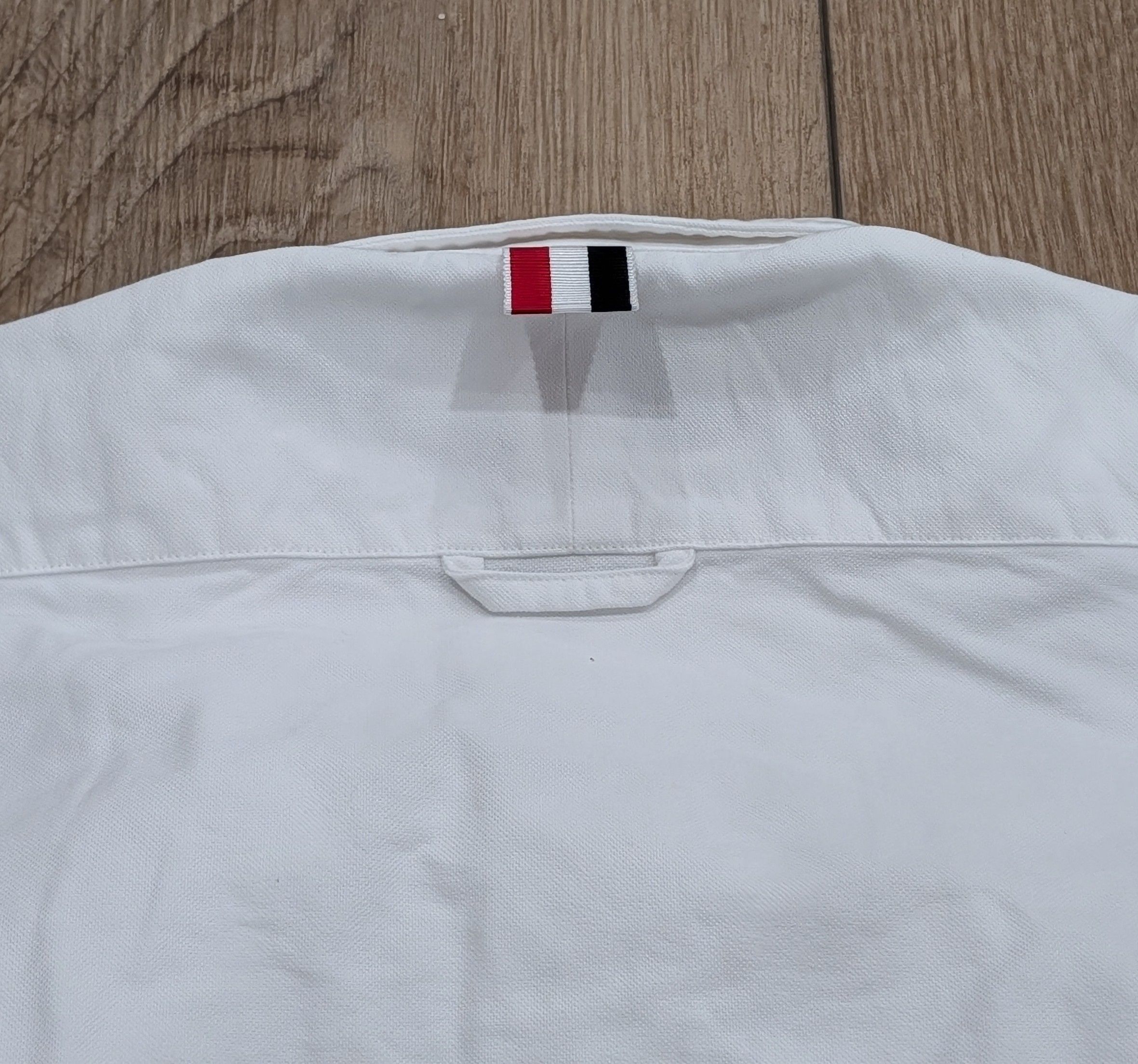 Thom Browne THOM BROWNE Pocket Cotton Button Up Shirt White 2 - Medium Size US M / EU 48-50 / 2 - 5 Thumbnail