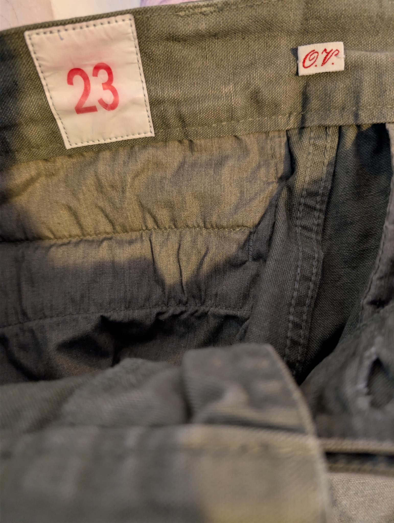 Japanese Brand Outil Pantalon Blese Olive Size US 32 / EU 48 - 6 Thumbnail