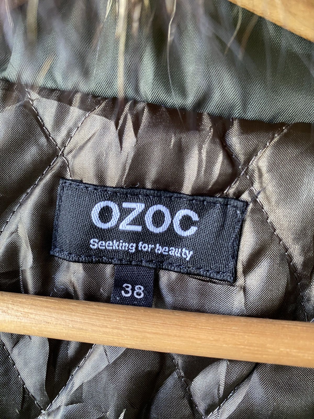Japanese Brand Ozoc Japan Bomber Fur Hoodie Jacket Size US S / EU 44-46 / 1 - 12 Thumbnail