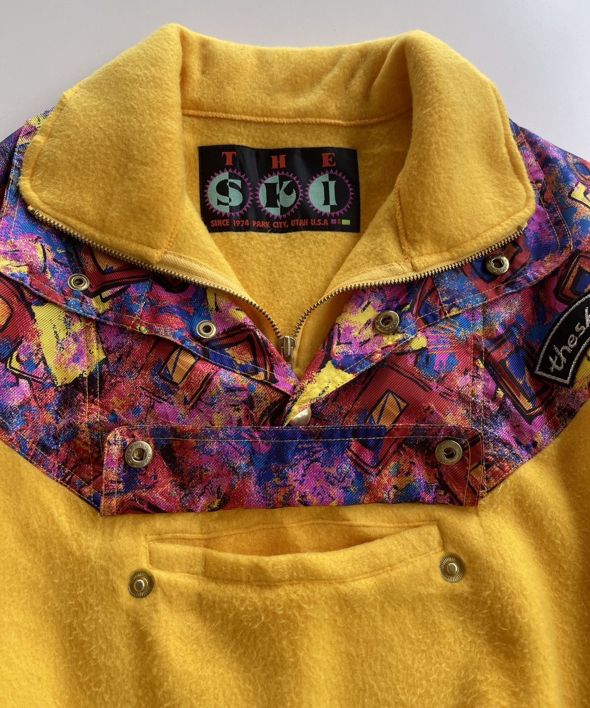 Japanese Brand Vintage 90s The Ski Park City Fleece Jacket Size US L / EU 52-54 / 3 - 5 Thumbnail