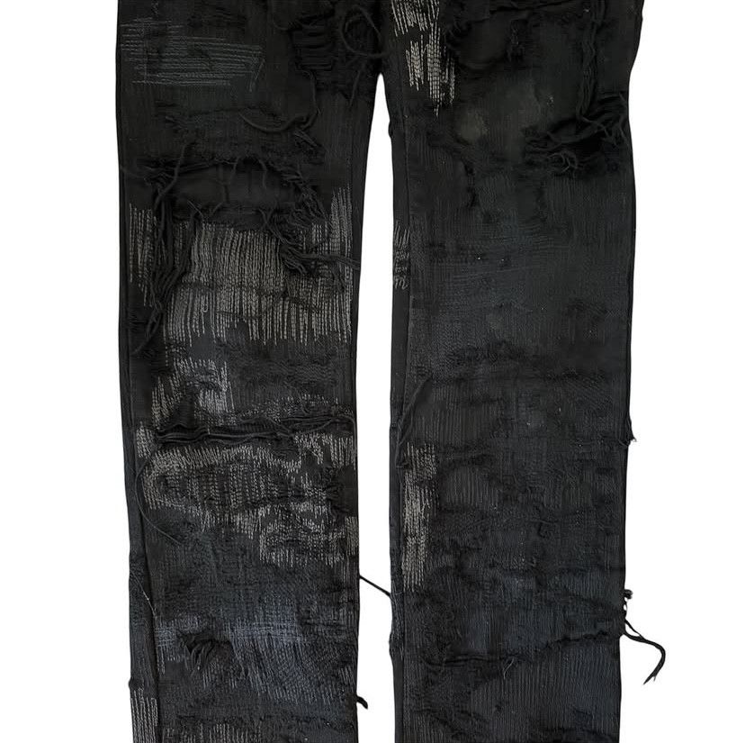 Undercover undercover 85s black denim Size 29" - 4 Thumbnail