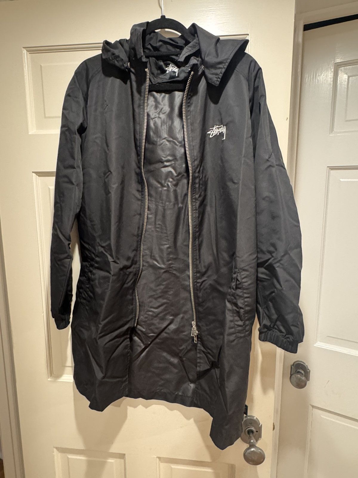 Stussy Long stussy nylon jacket Size US M / EU 48-50 / 2 - 6 Thumbnail