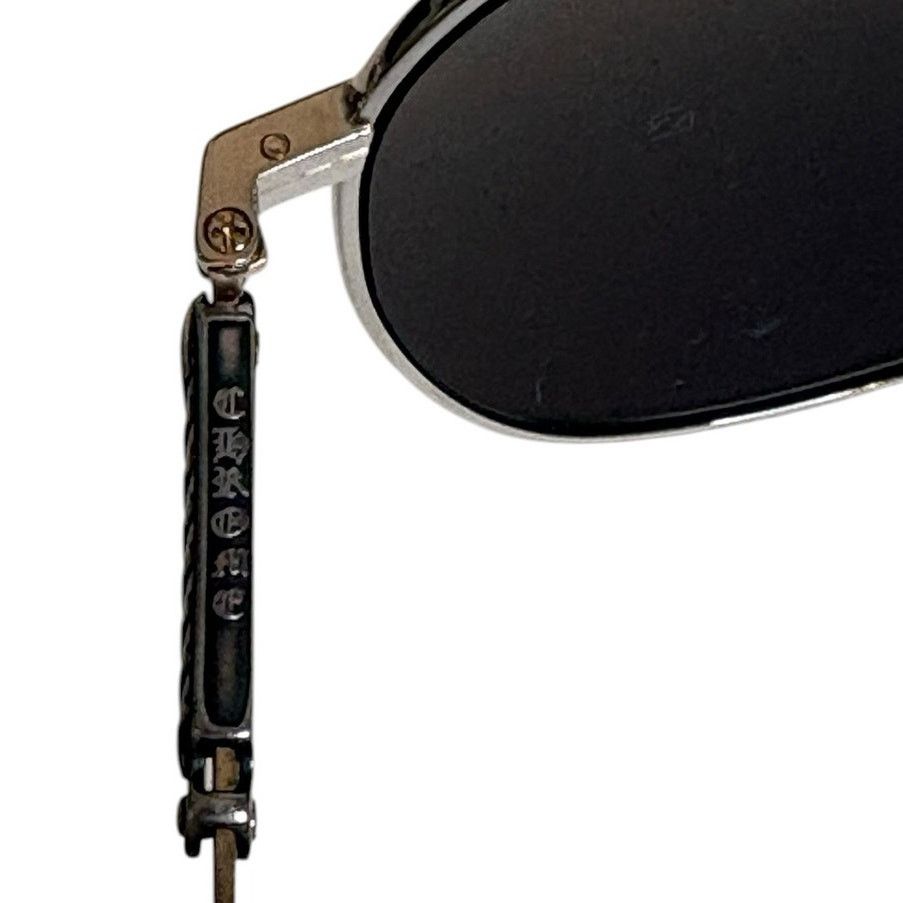Chrome Hearts Chrome Hearts G.Bensemon Aviator Sunglasses Size ONE SIZE - 4 Thumbnail