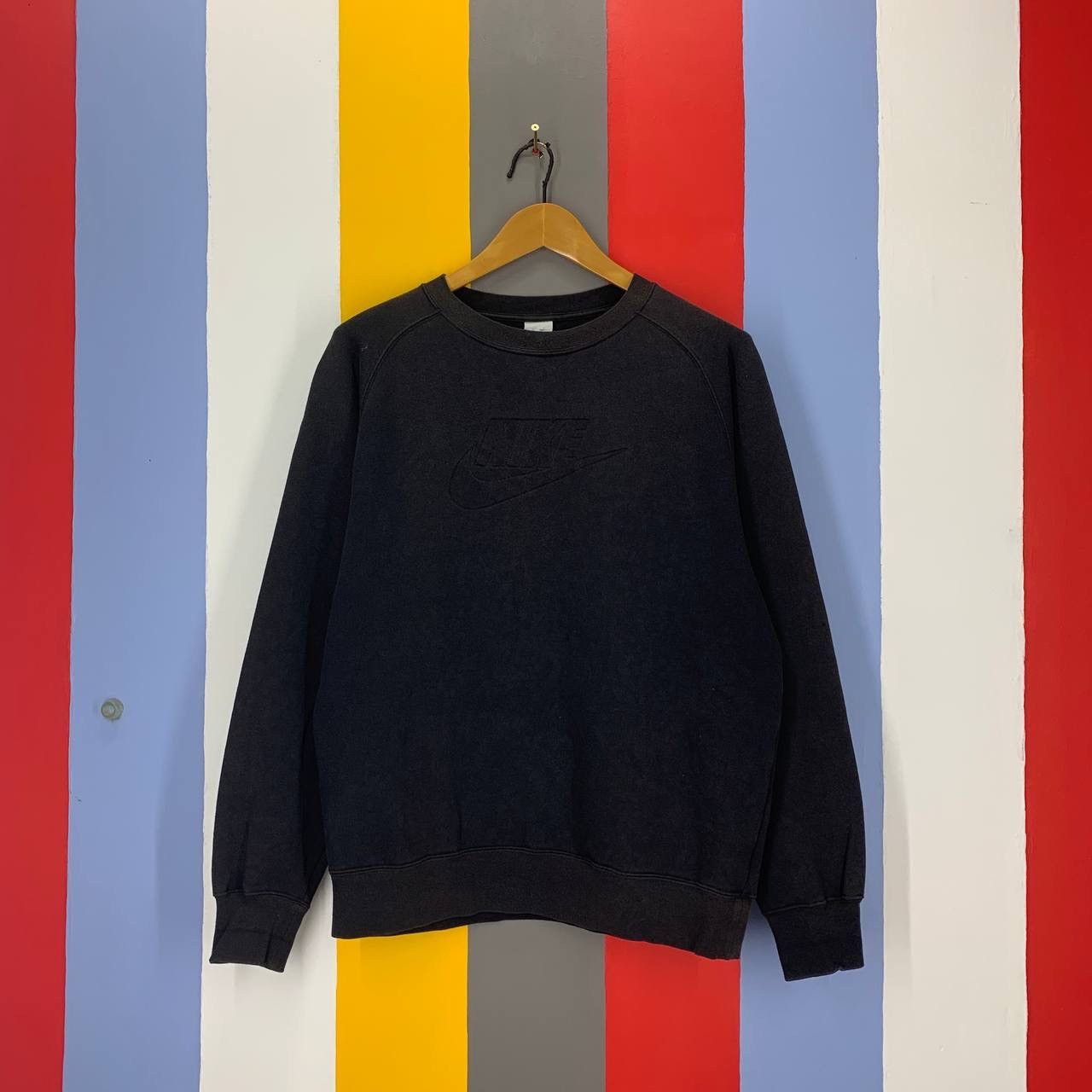 Nike Y2K Vintage NIKE Crew Neck Sweatshirt #2065/15 Size US M / EU 48-50 / 2 - 2 Thumbnail