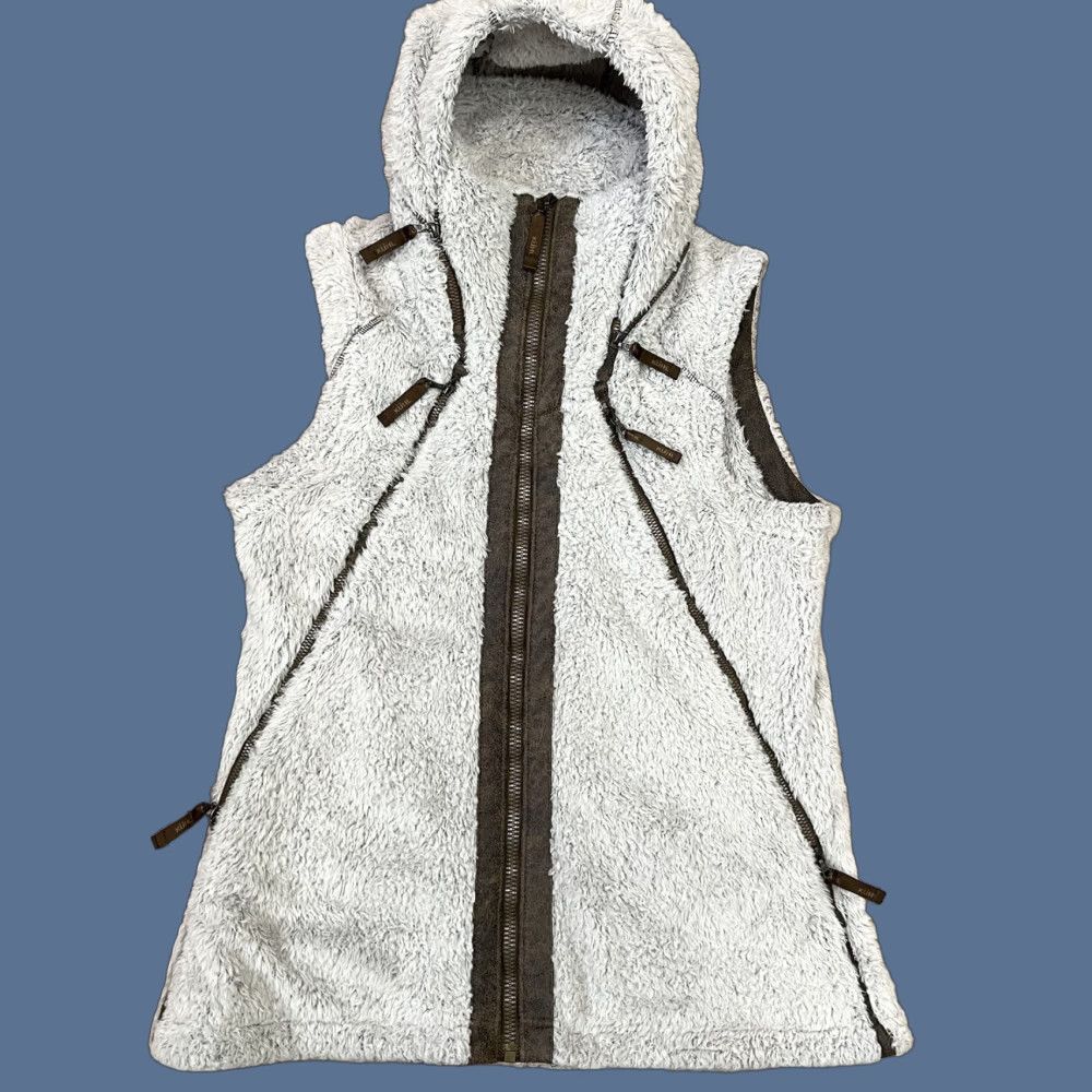 Vintage KUHL Flight Fleece Vest Women's L Light Gray Size L / US 10 / IT 46 - 1 Thumbnail