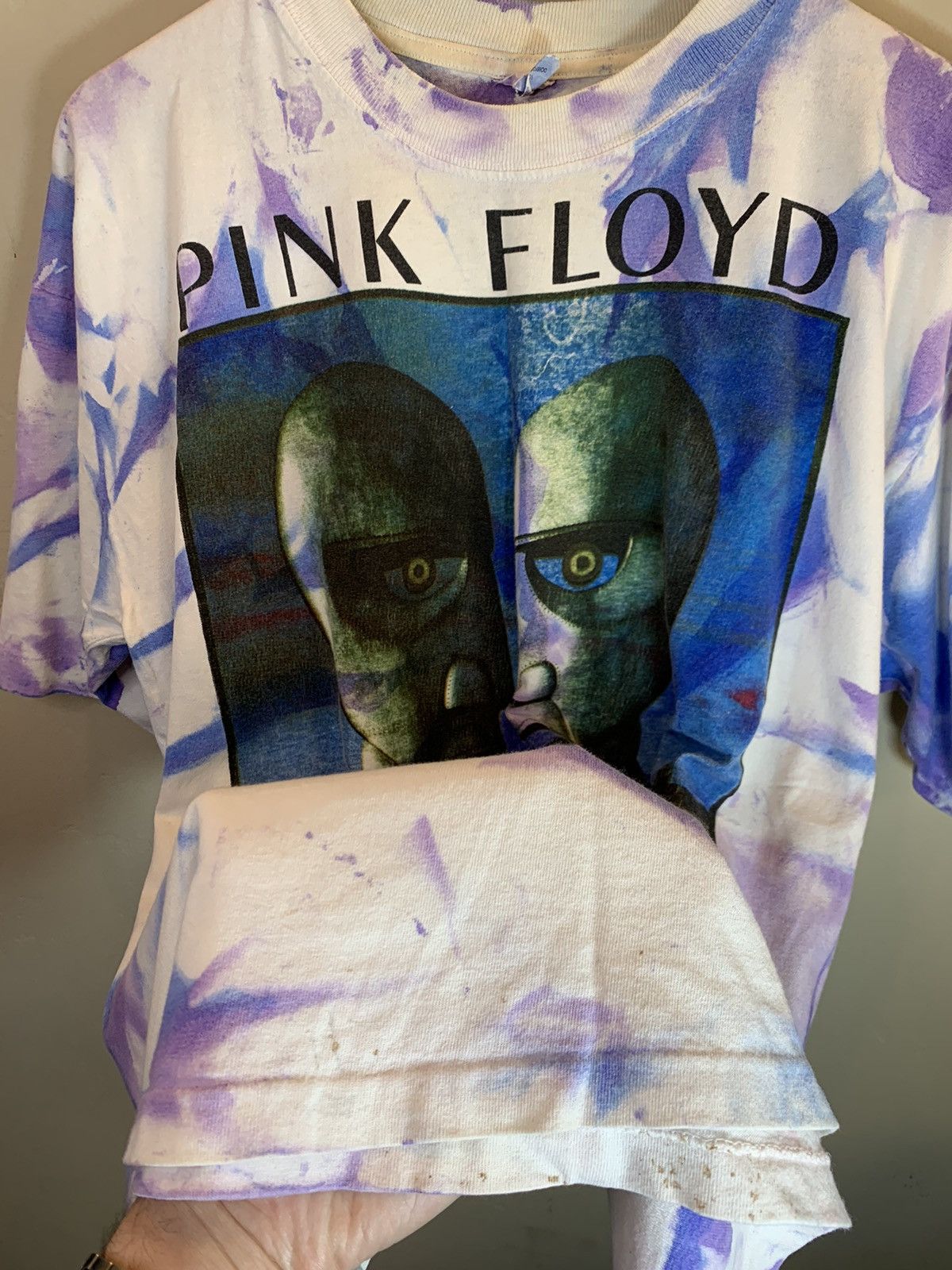 Band Tees × Pink Floyd × Vintage *RARE* Vintage 1994 Pink Floyd Division Bell Tour Art Shirt Size US XL / EU 56 / 4 - 6 Thumbnail