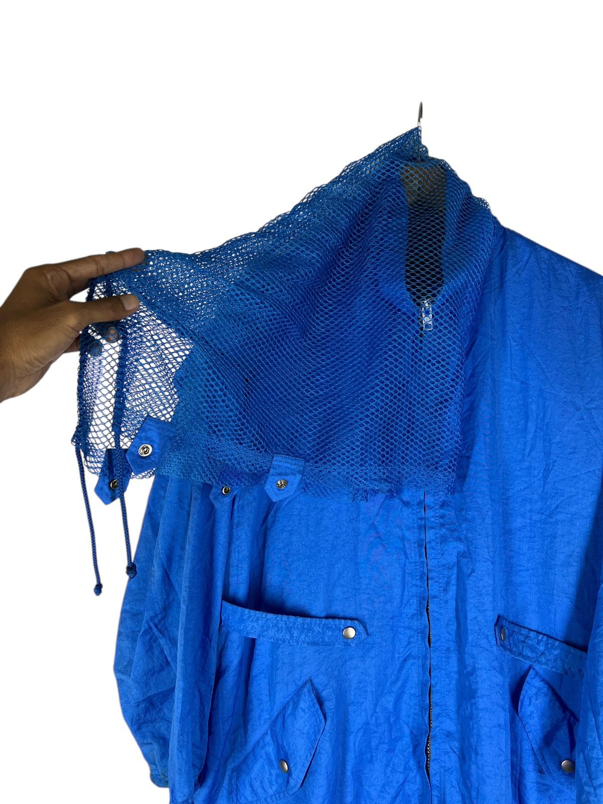 Issey Miyake 🔥 90s Rare Issey Miyake With Mesh Windcoat Made In Japan Size US M / EU 48-50 / 2 - 19 Thumbnail