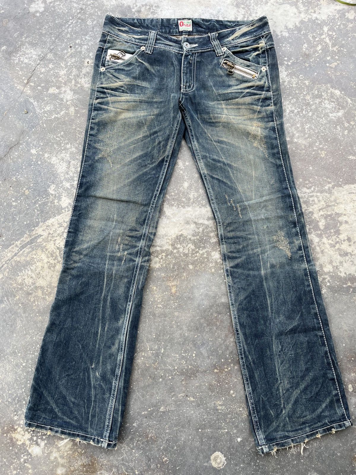 Hysteric Glamour × Japanese Brand × Vintage Crazy Mudwash Hysteric Inspired Denim Size US 33 - 14 Thumbnail