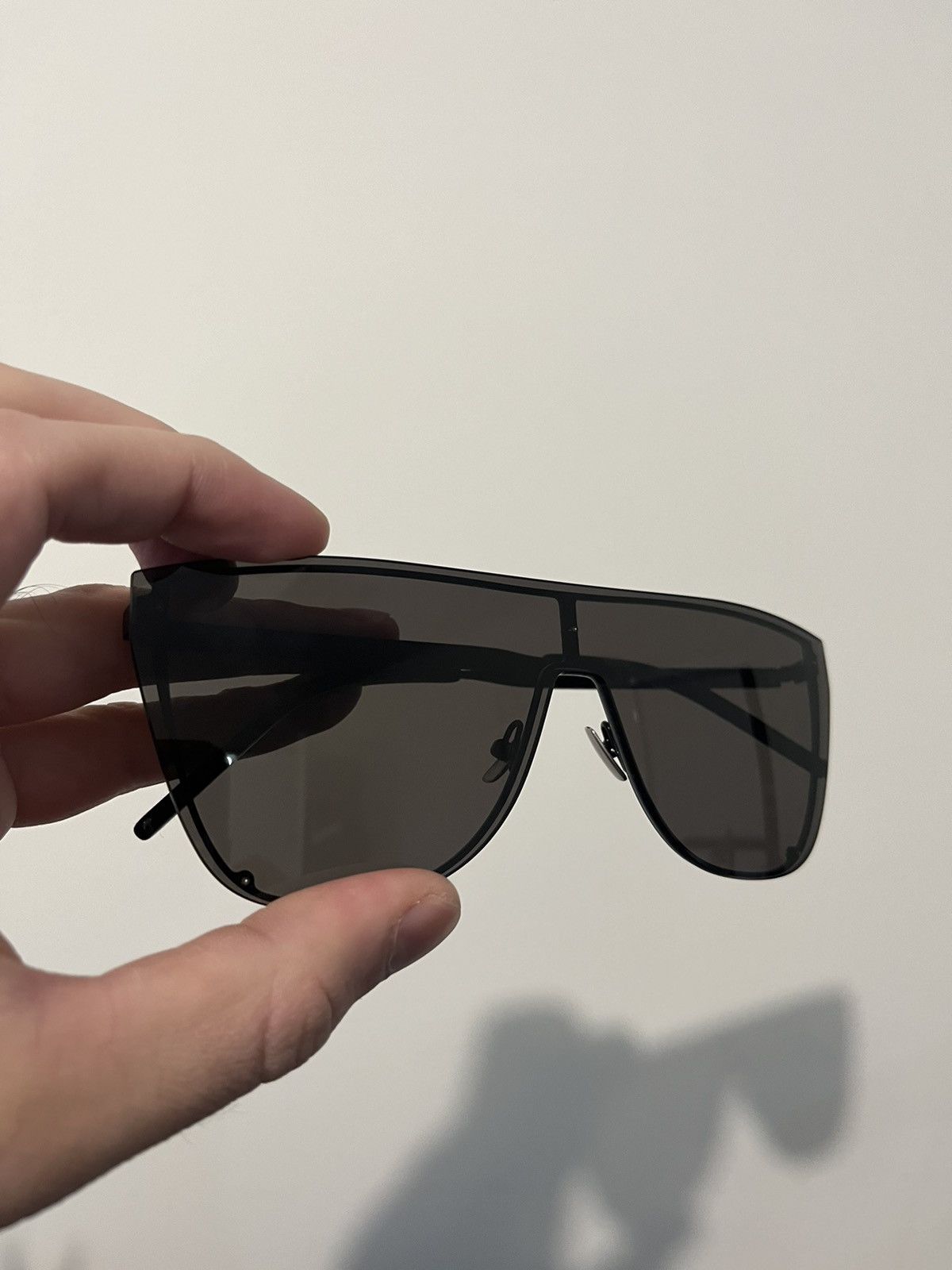 Saint Laurent Paris Saint Laurent Mask Sunglasses Size ONE SIZE - 2 Thumbnail