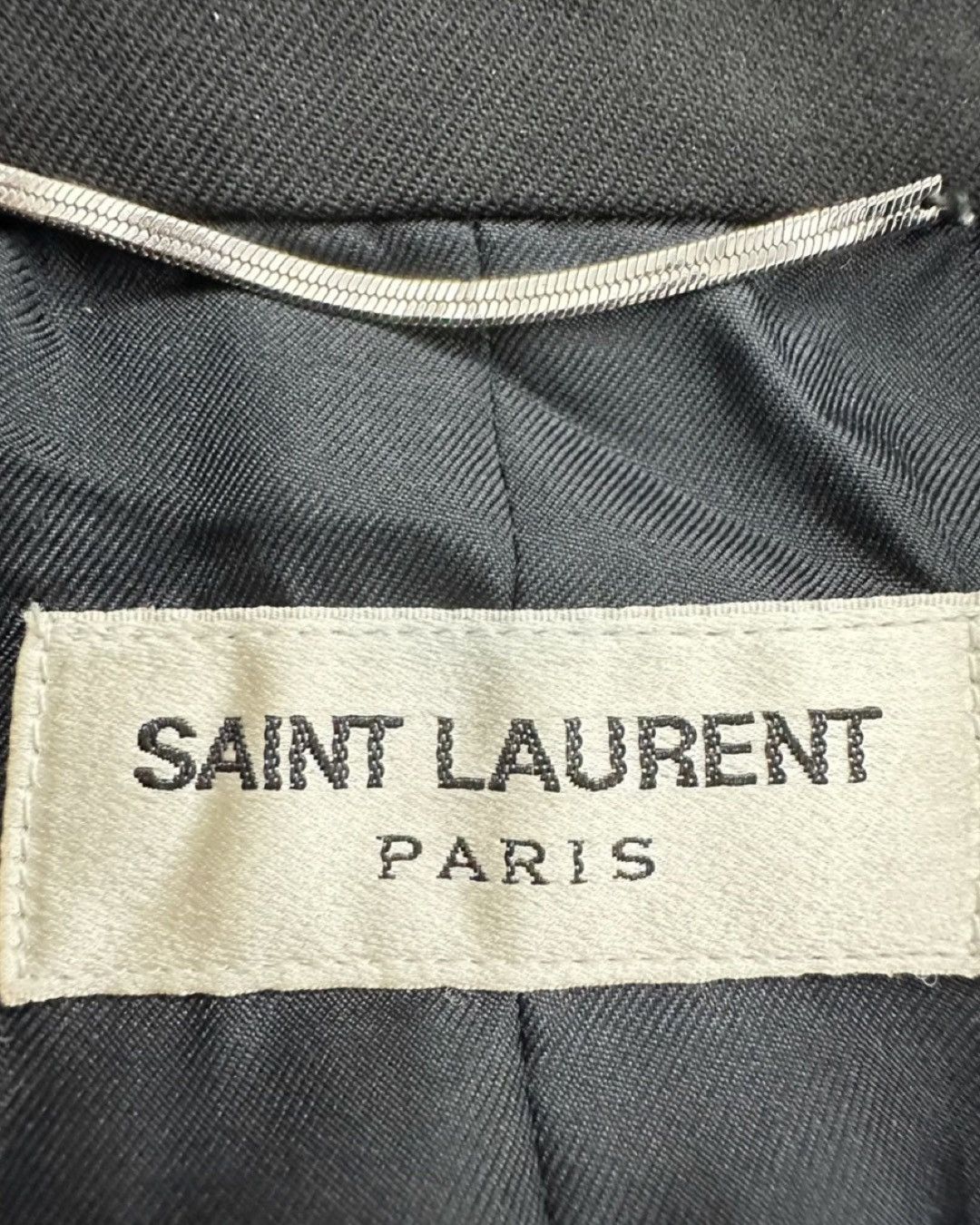 Saint Laurent Paris *RARE* Saint Laurent Paris SS14 Chain Blazer Size 48R - 6 Thumbnail