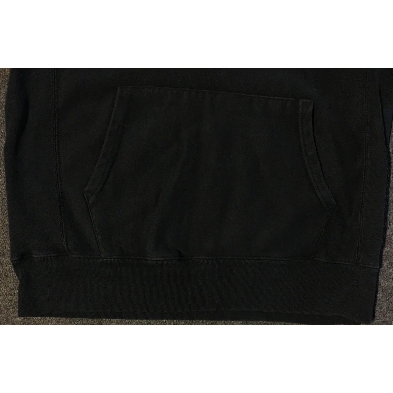 Champion VINTAGE Champion Reverse Weave Faded Hoodie M Black Men Regular Sweatshirt Pullover Grunge 90s School Surf Skate Reversible Thrashed Size US M / EU 48-50 / 2 - 2 Thumbnail