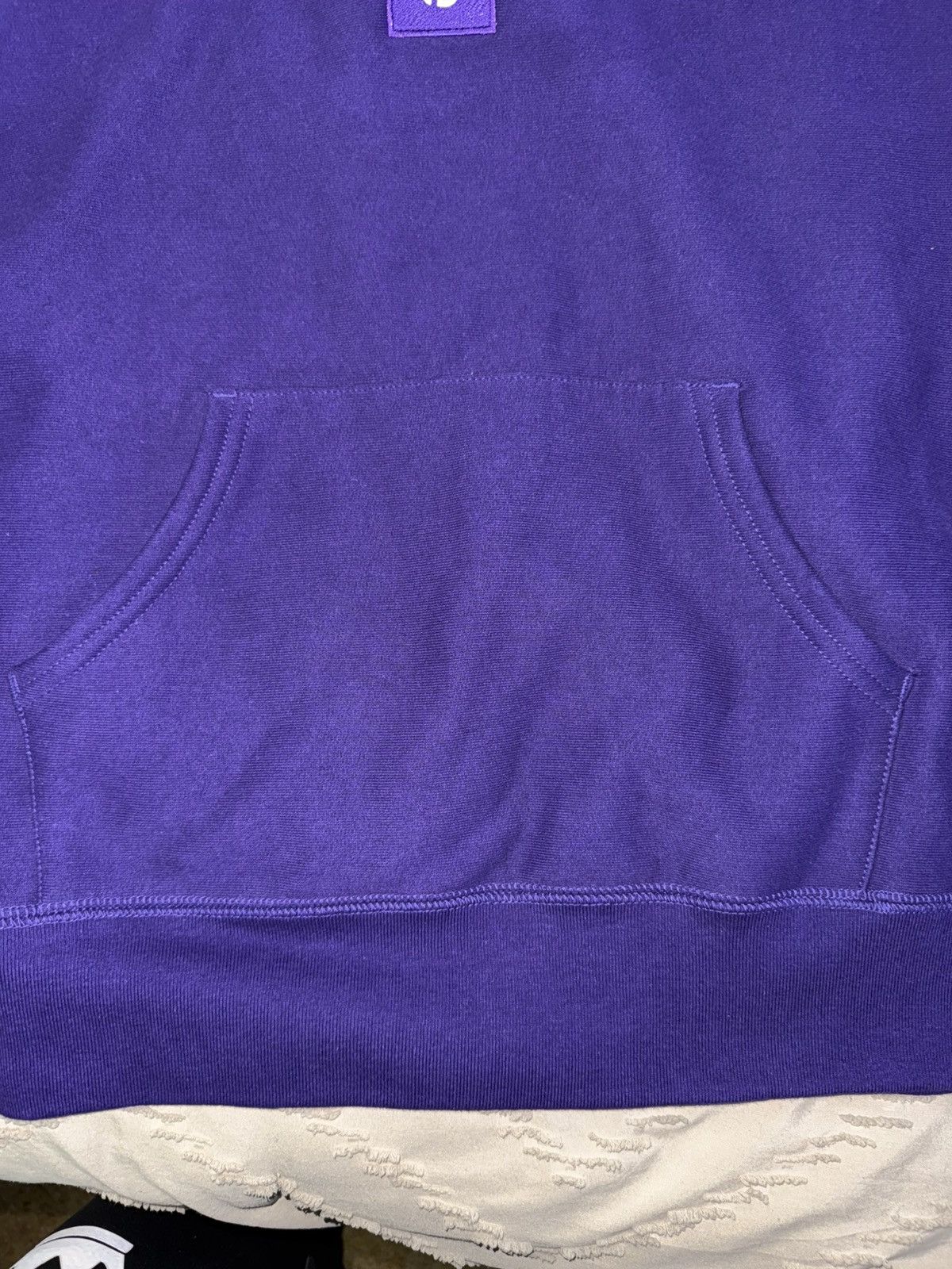 Supreme Supreme Cross Box Logo Hooded Purple Sweatshirt (FW20) Size US M / EU 48-50 / 2 - 12 Thumbnail