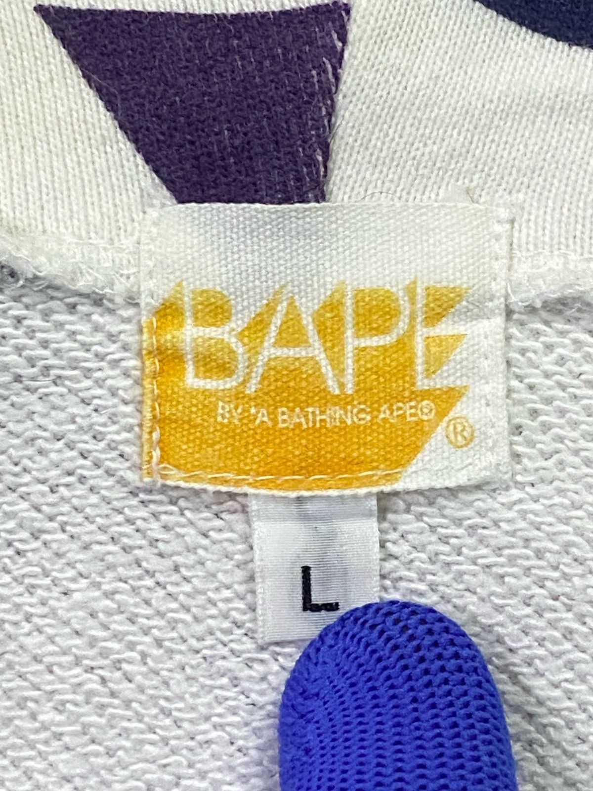 Bape Bape Sta Pattern Full Zip Hoodie Size US L / EU 52-54 / 3 - 9 Thumbnail