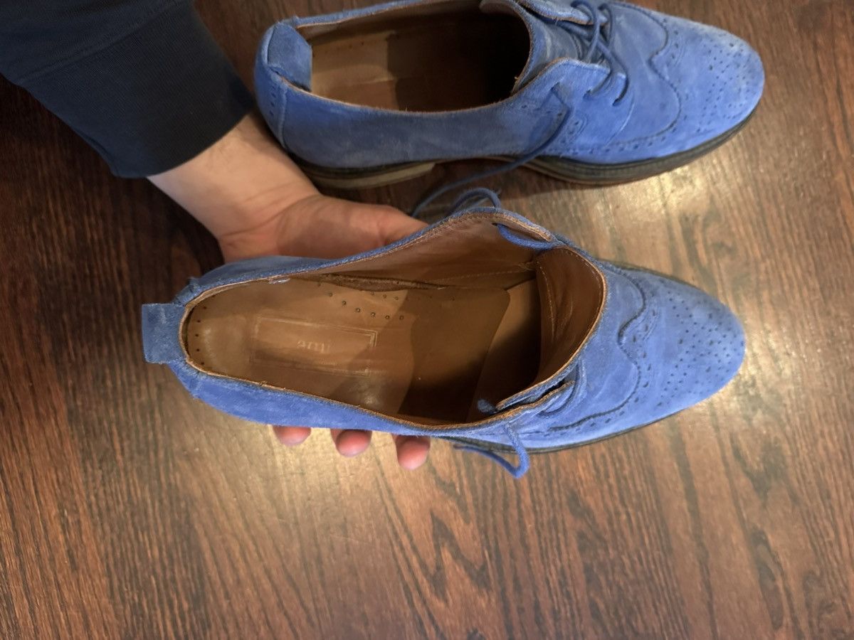 AMI AMI Light Blue Suede Brogue (43) Size US 10 / EU 43 - 8 Thumbnail