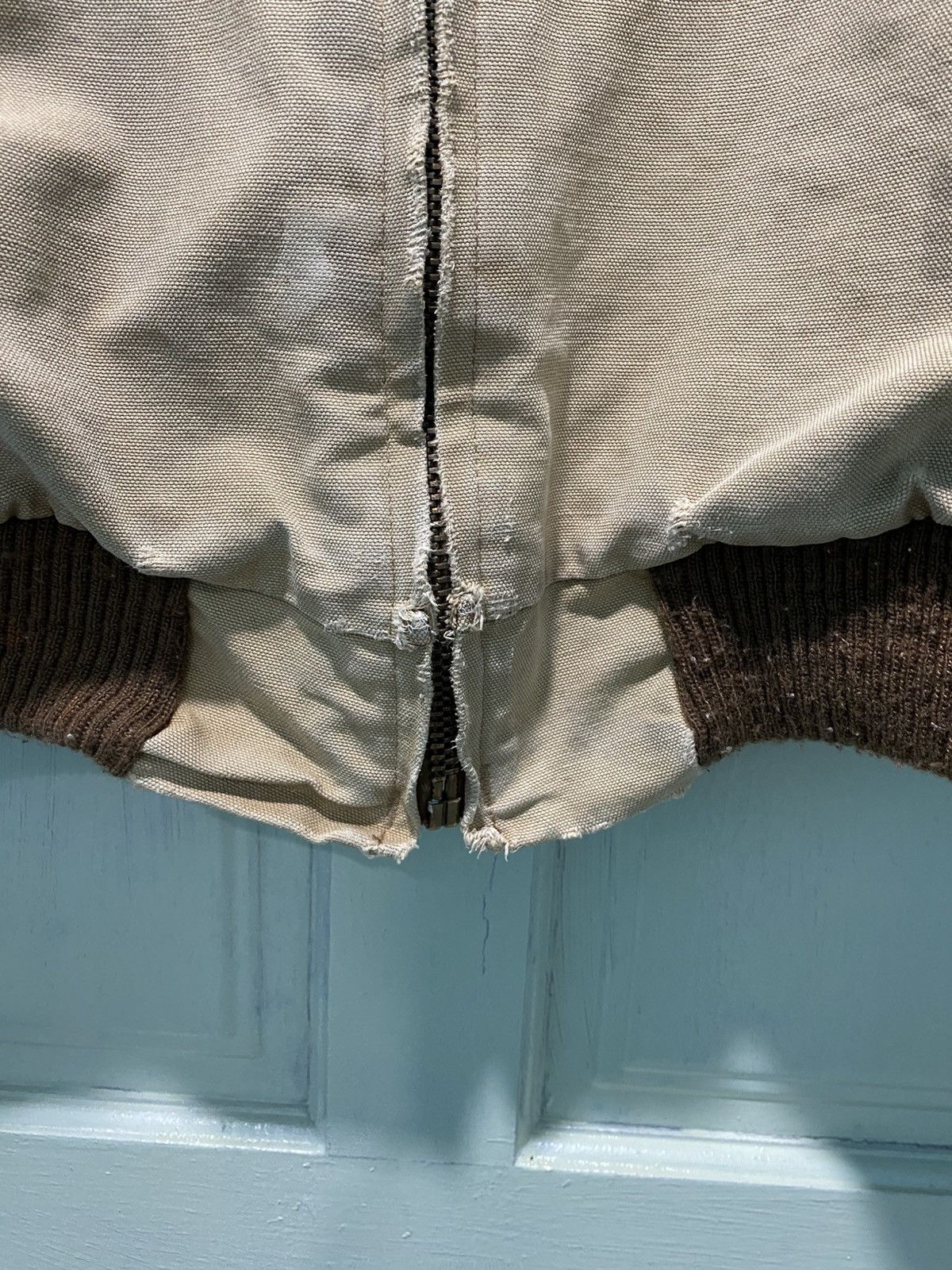 Carhartt Vintage 80s Carhartt Santa Fe Sun Faded Duck Canvas Jacket Size US M / EU 48-50 / 2 - 10 Thumbnail