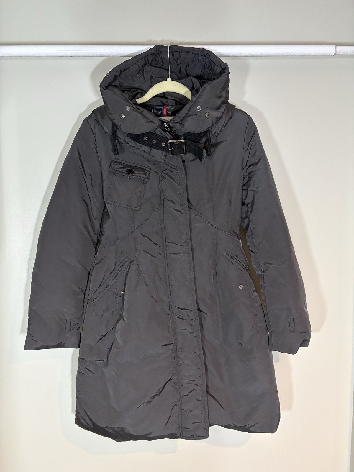 Moncler Vintage Moncler Phalangere Hooded Down Parka Coat Size XS / US 0-2 / IT 36-38 - 2 Thumbnail