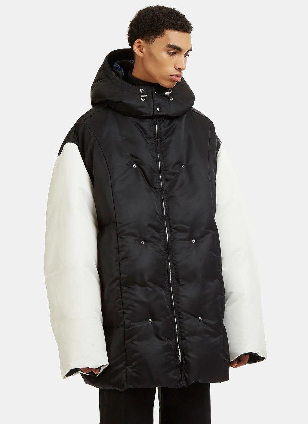 Raf Simons Giant Big Feathers Coat Down Jacket Size US S / EU 44-46 / 1 - 1 Thumbnail