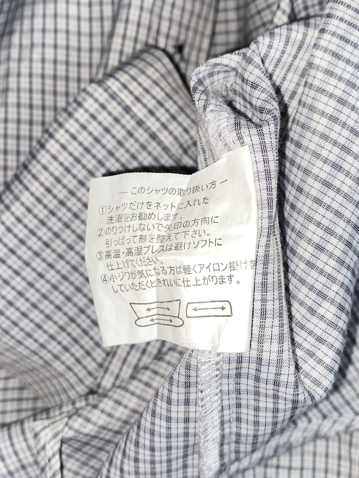 Yohji Yamamoto Yohji Yamamoto SACSNY Y’SACCS Plaid Shirt Size US L / EU 52-54 / 3 - 14 Thumbnail