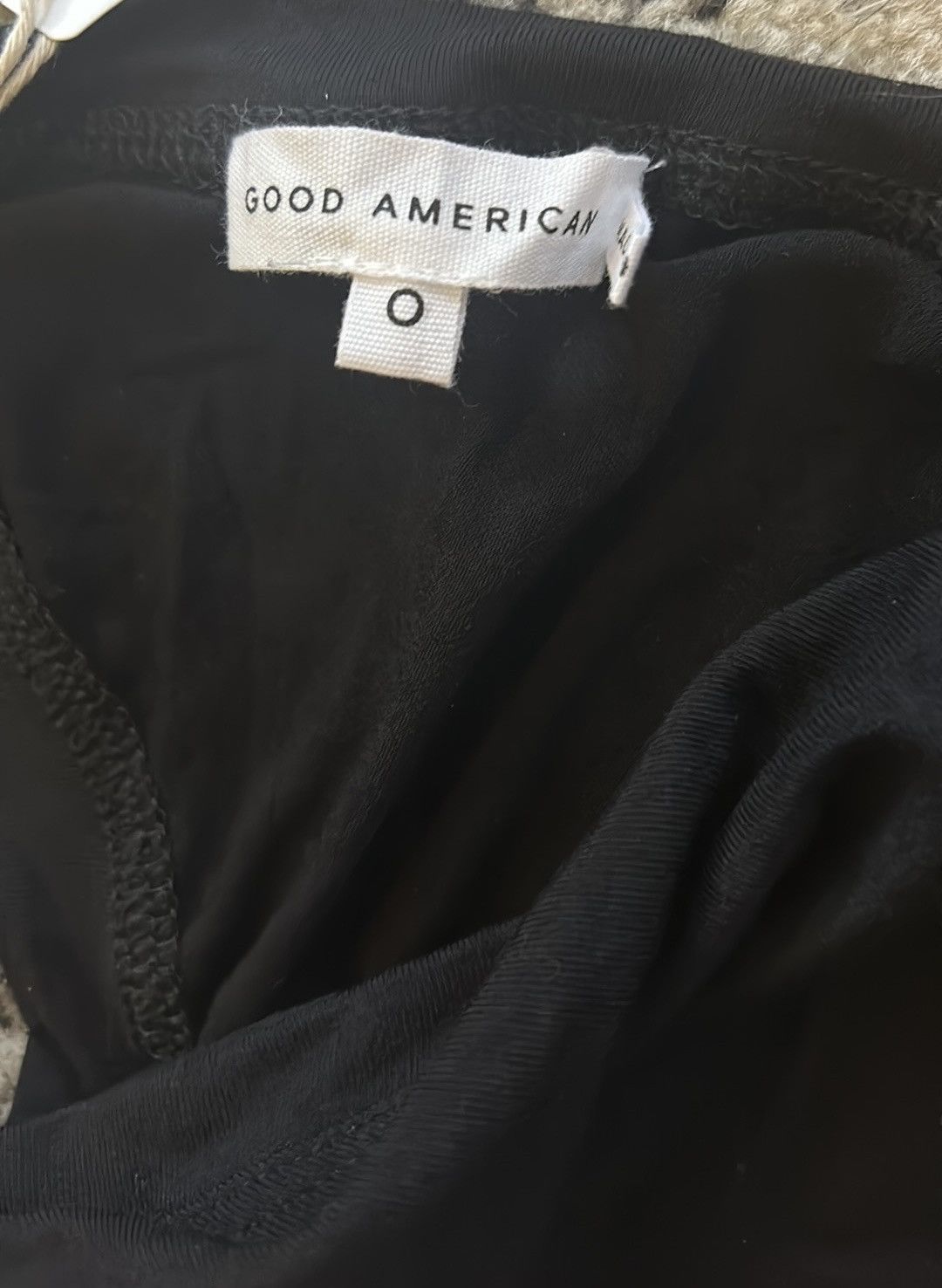 Good American GOOD AMERICAN One-shoulder Jersey Top Size 0 Size XS / US 0-2 / IT 36-38 - 7 Thumbnail