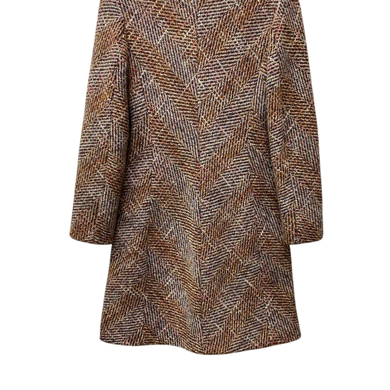 Max Mara MAX MARA TWEED KNITTED LONG COAT Size XS / US 0-2 / IT 36-38 - 9 Thumbnail
