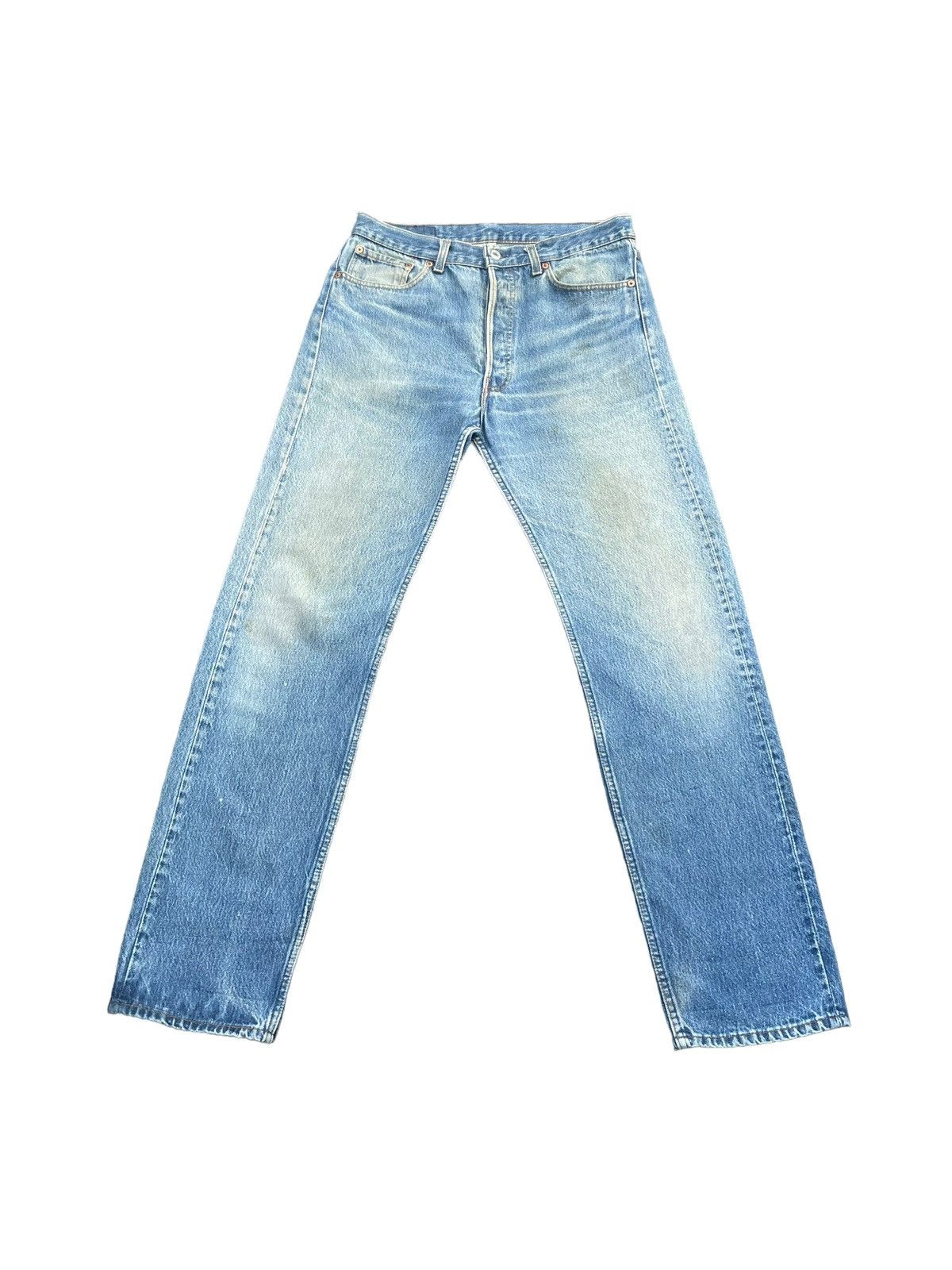 Levi's Vintage 1992 Levis 501 e Usa Size US 33 - 1 Thumbnail