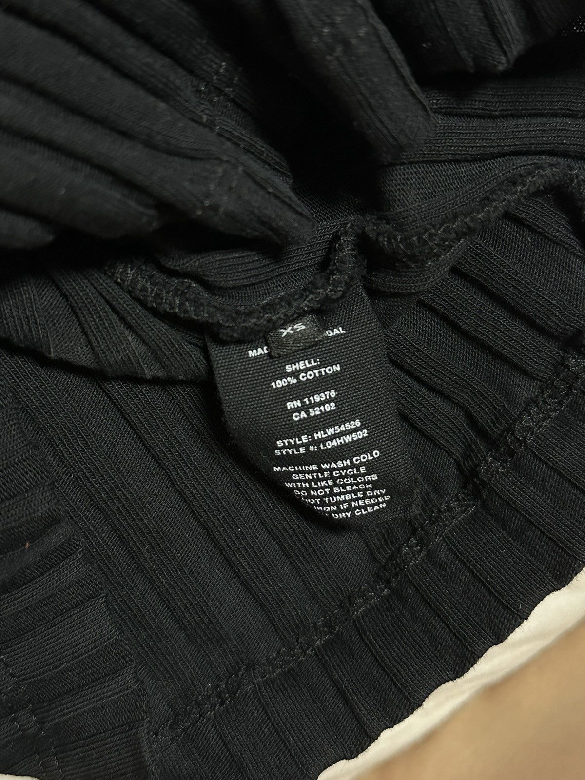 Helmut Lang Ribbed Helmut Lang Shirt Size XS / US 0-2 / IT 36-38 - 3 Thumbnail