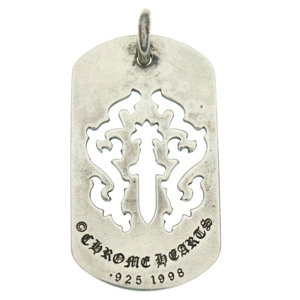 Chrome Hearts CHROME HEARTS CUT OUT DAGGER DOG TAG SILVER Size ONE SIZE - 1 Thumbnail