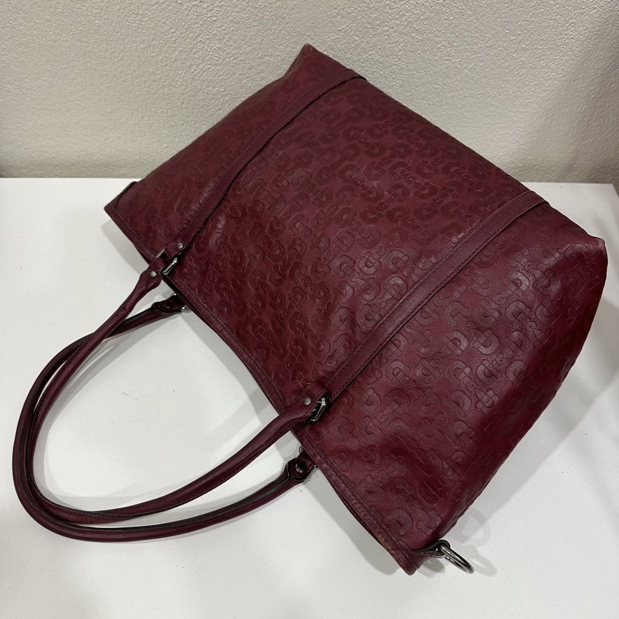 Gucci ‼️LASTDROP‼️ GUCCI MICRO GUCCISSIMA RED LEATHER TOTE BAG 1 Size ONE SIZE - 16 Thumbnail