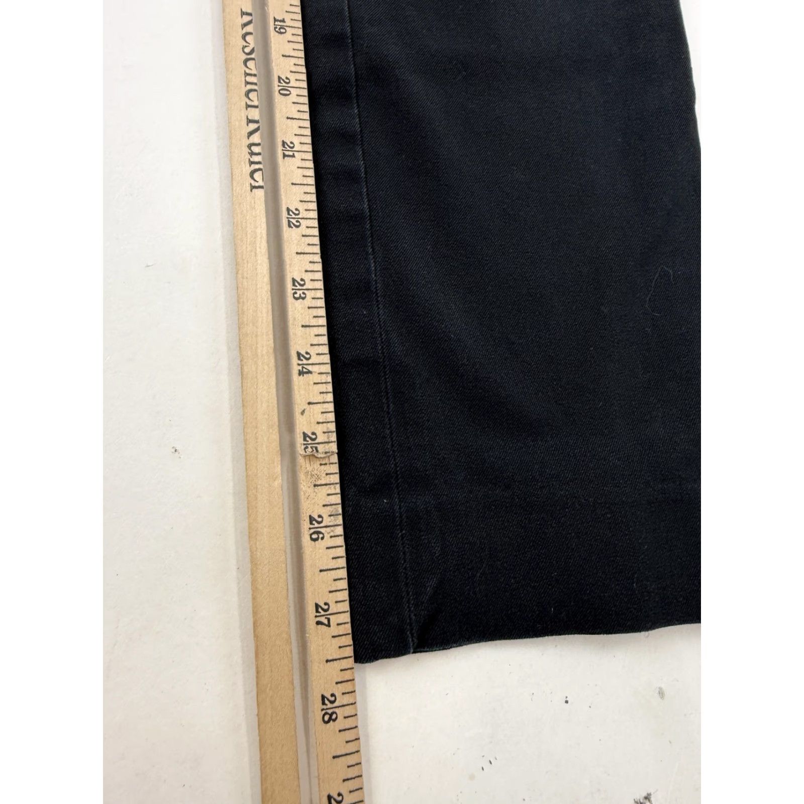 J.Crew J.Crew Pants Womens 0 Tall Black City Fit Chino Straight Leg Stretch Casual Size 25" / US 0 / IT 36 - 7 Thumbnail