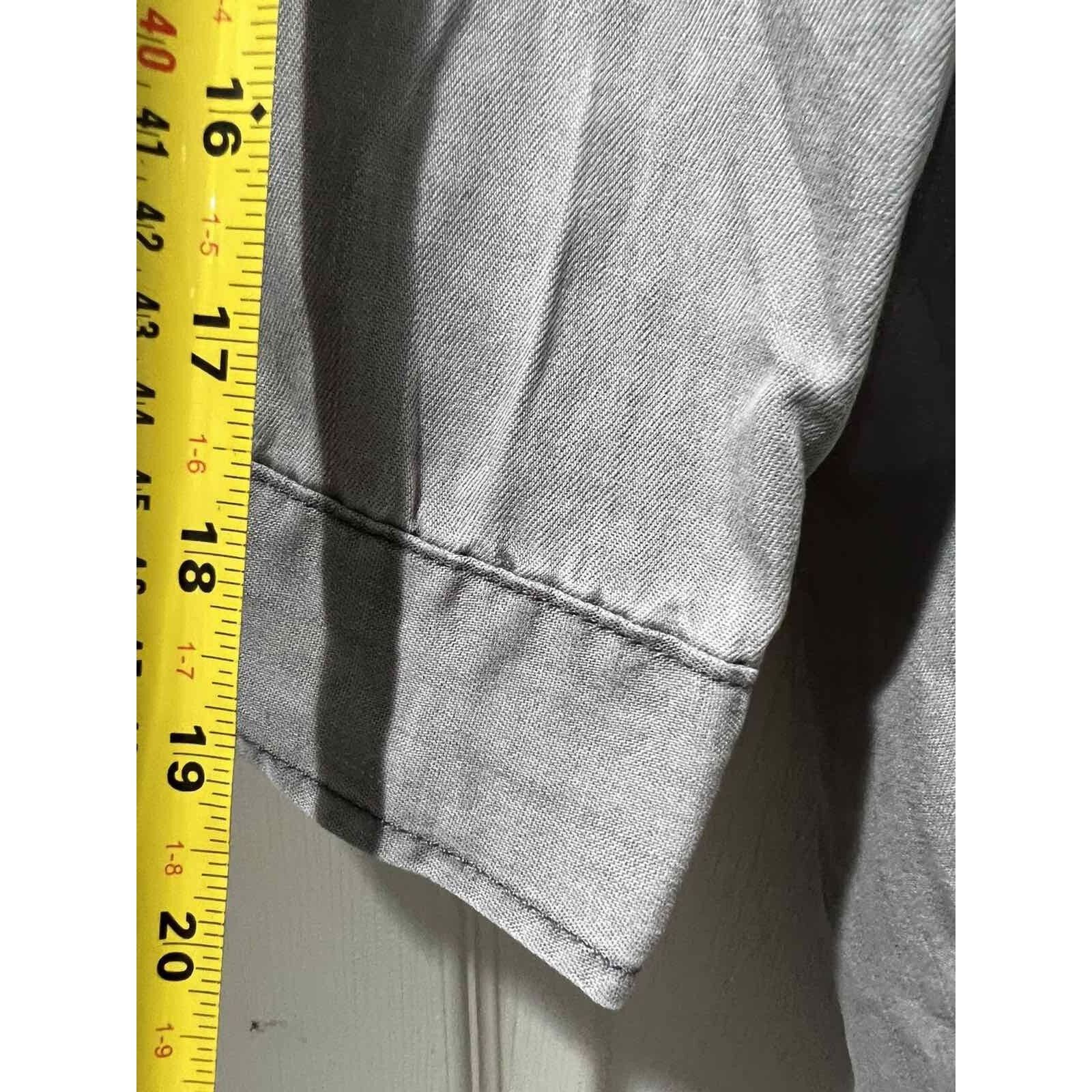 & Other Stories Hester & Orehard Split Neck Fringe Top Gray Size M A003288 Size M / US 6-8 / IT 42-44 - 5 Thumbnail