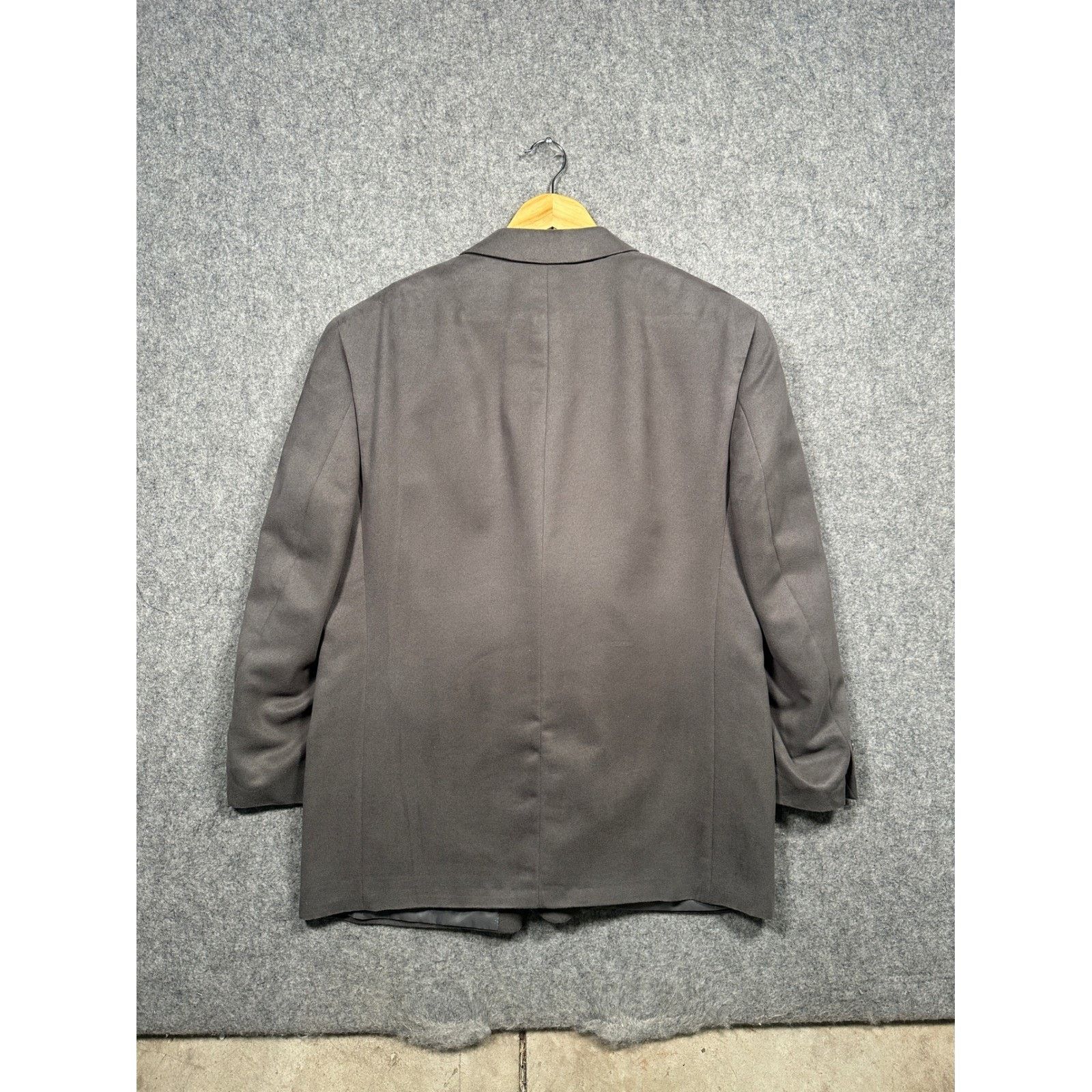 Other Jeffrey Banks SupraSuede Grey Blazer Coat Mens Size 44S Size 44S - 7 Thumbnail