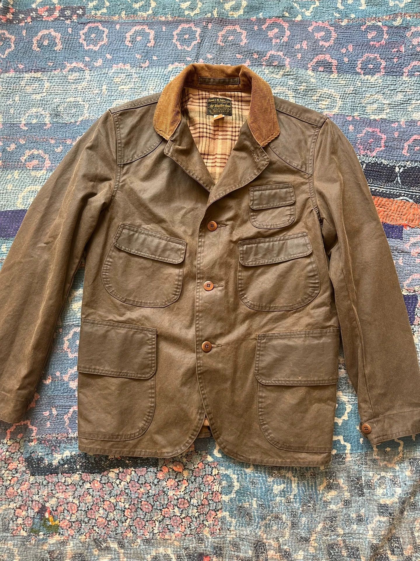 RRL Ralph Lauren RRL Waxed Hunting Jacket M Near New Heavyweight Size US M / EU 48-50 / 2 - 1 Thumbnail