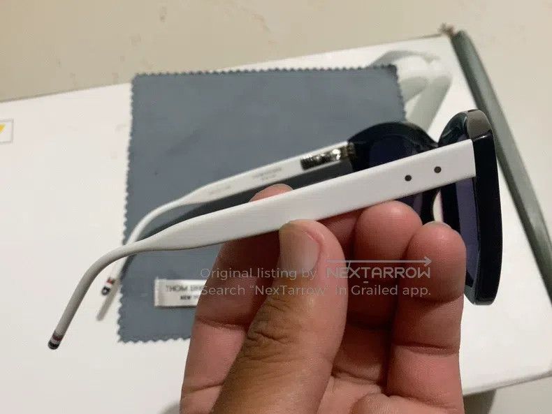 Thom Browne Thom Browne Blue and white sunglasses Size ONE SIZE - 2 Thumbnail