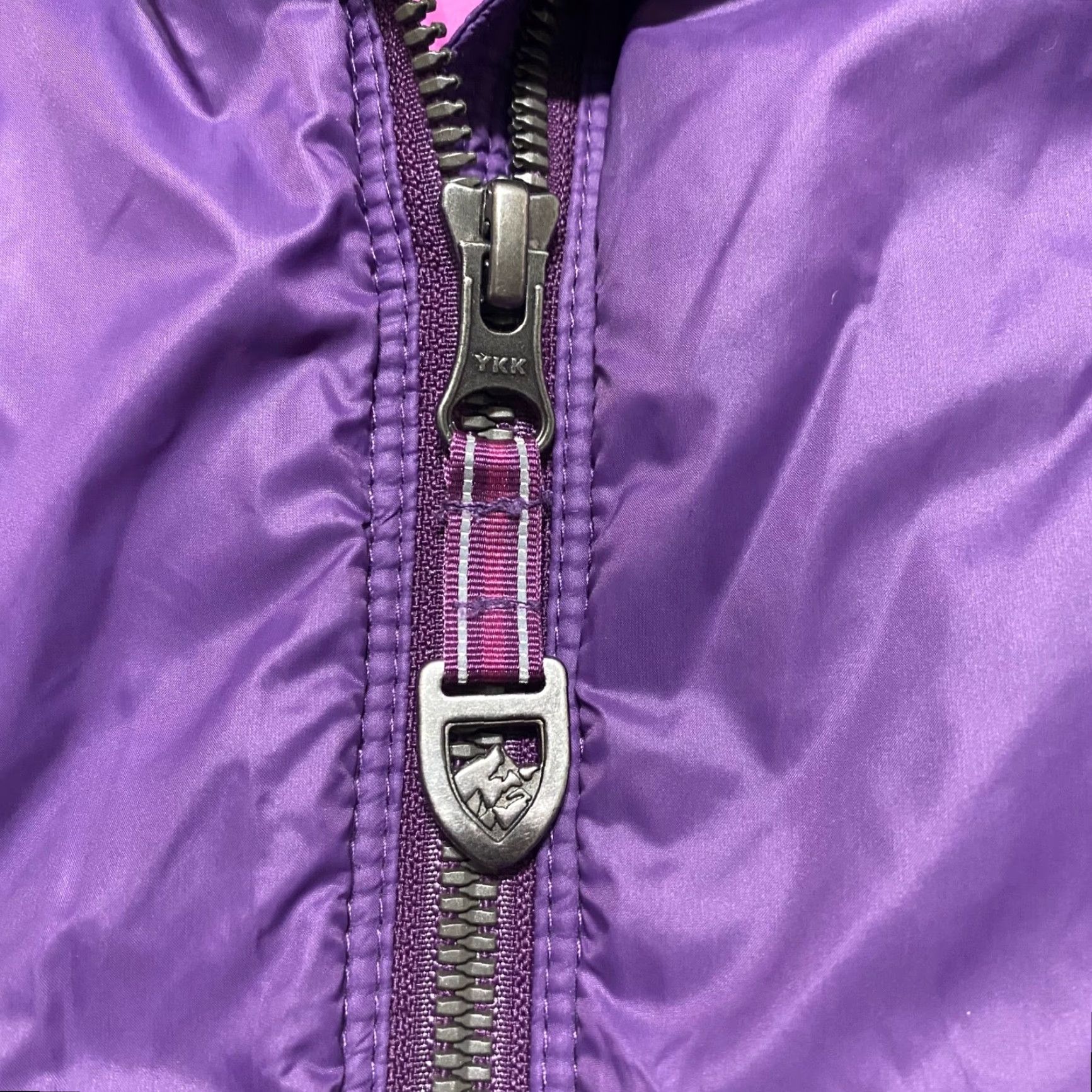 Vintage Kuhl Vest Womens Medium Purple Quilted Full Zip Pockets Bodywarmer Insulated Winter Fall Casual Mid-Length Size M / US 6-8 / IT 42-44 - 7 Thumbnail