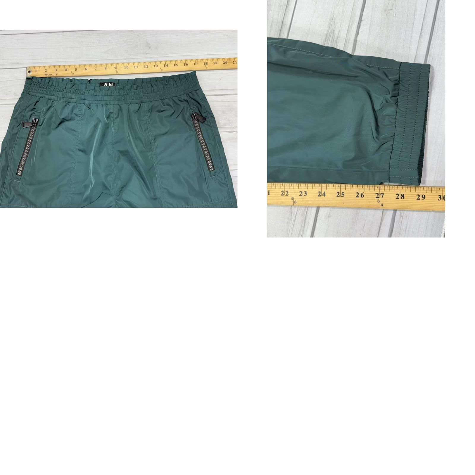 Vintage Alp-n-Rock Pants Womens XL Green Active Joggers Rain Zip Pockets Size 40" / US 18 - 8 Thumbnail
