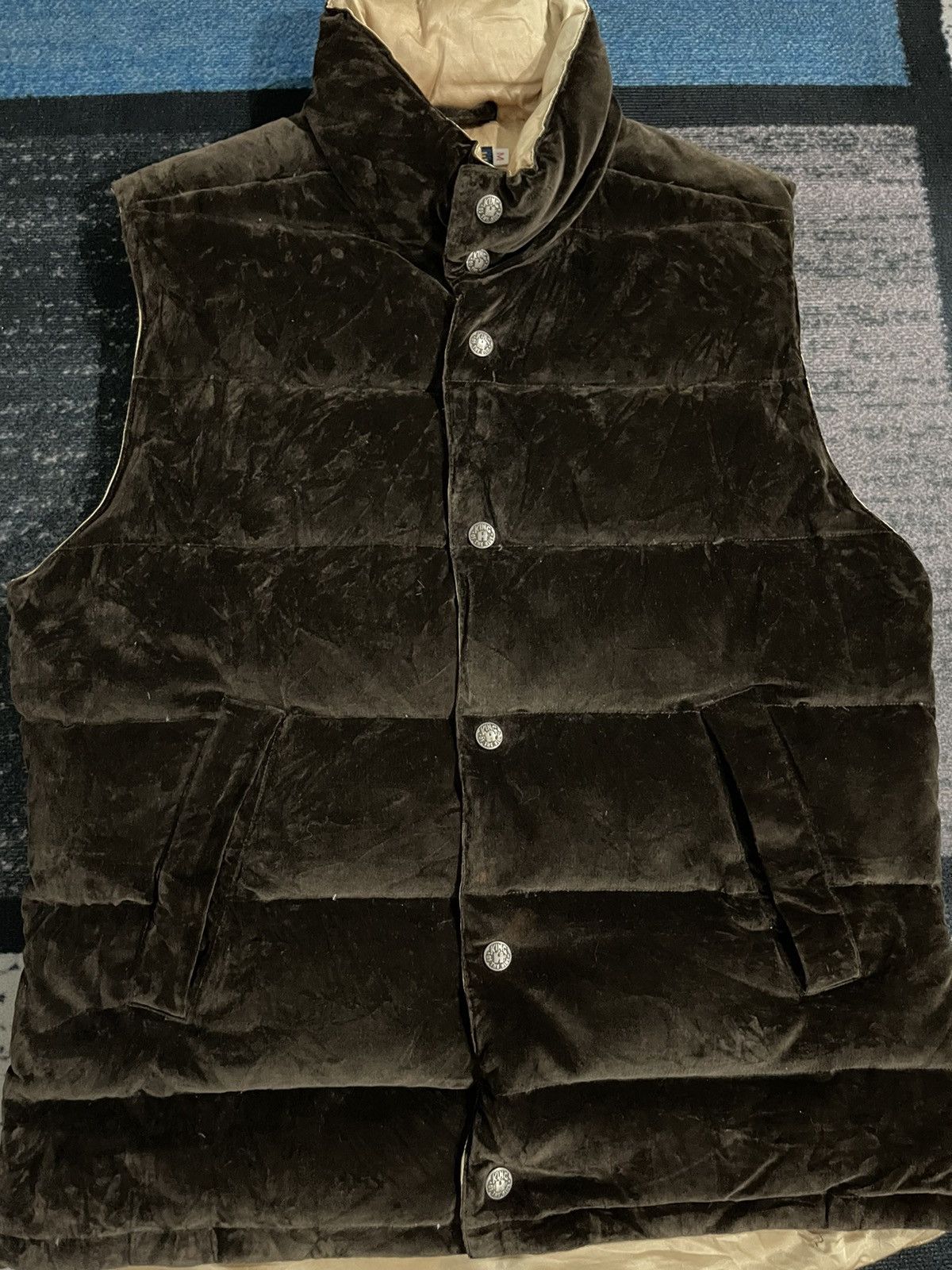 Blue Blue Japan Vintage Blue Blue Japan Vest Puffer Jacket Size US M / EU 48-50 / 2 - 5 Thumbnail