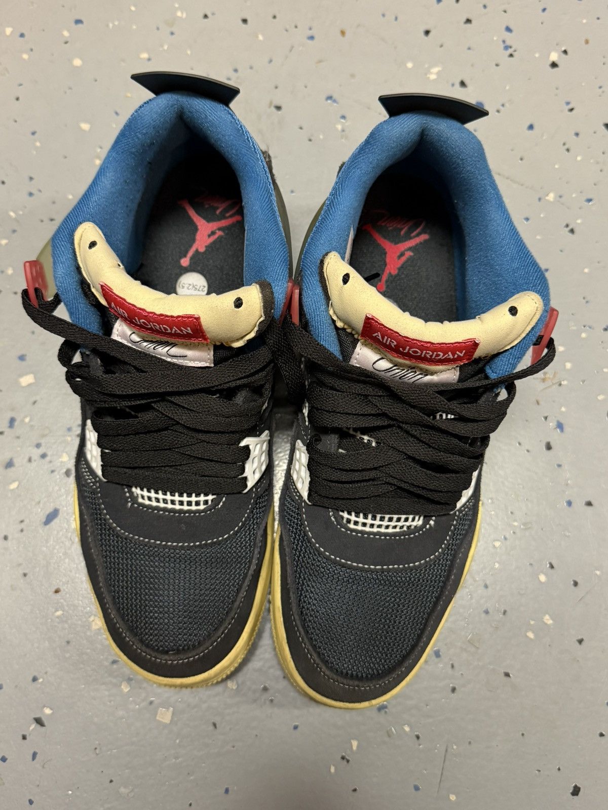 Nike Jordan 4 Union LA Off Noir Size US 9.5 / EU 42-43 - 3 Thumbnail