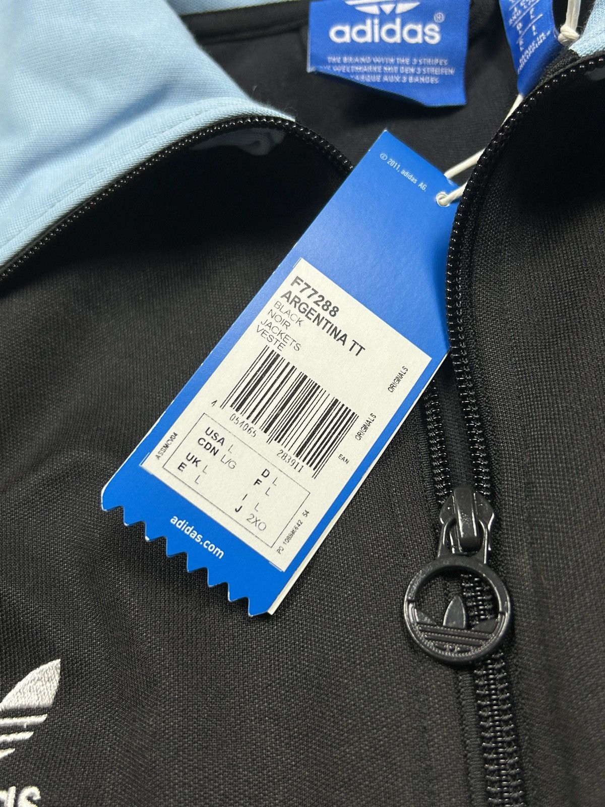 Adidas Argentina 00s Tracksuit Messi DSWT Size US L / EU 52-54 / 3 - 11 Thumbnail