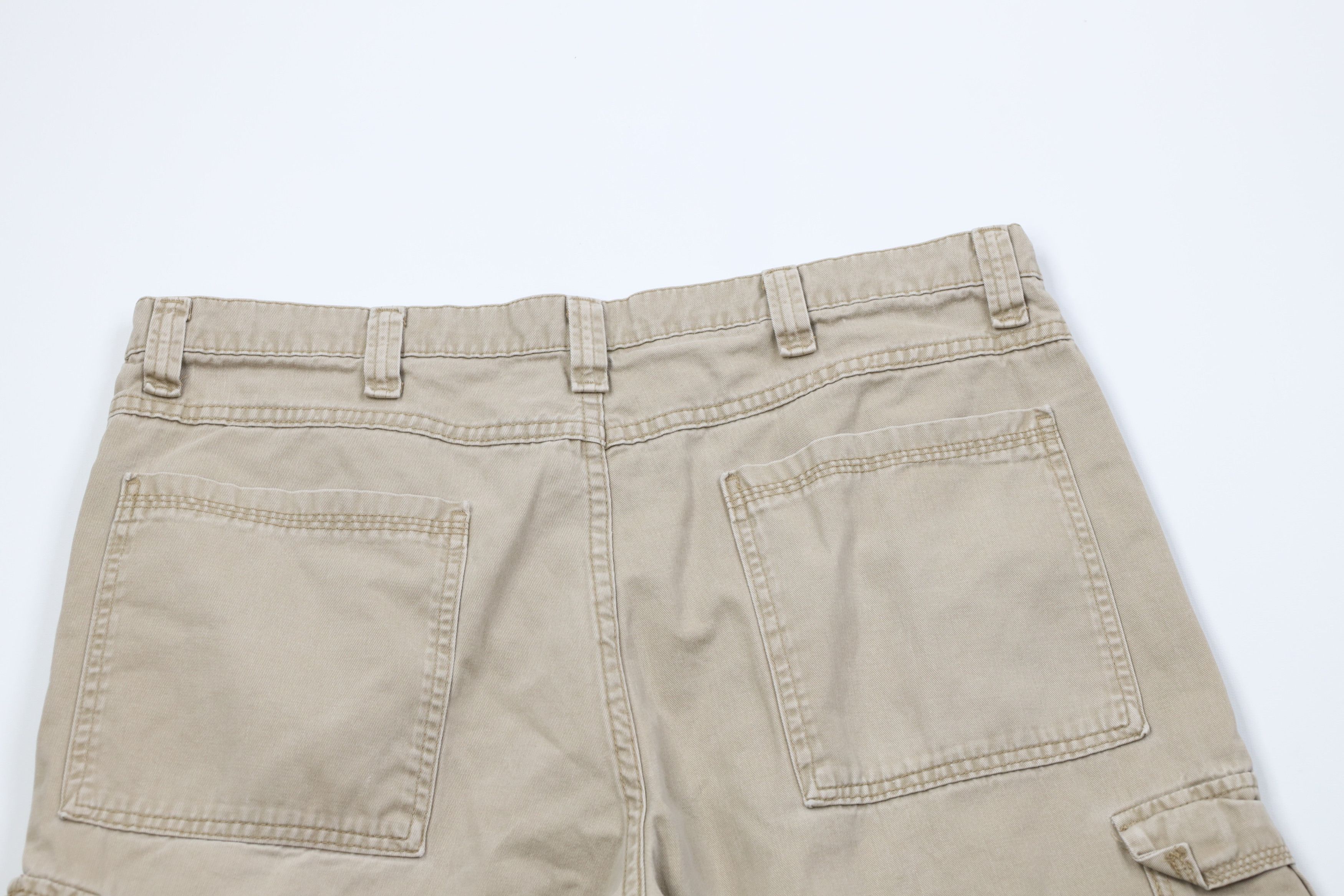 Wrangler Vintage Y2K Wrangler Baggy Wide Leg Cargo Pants Beige Size US 38 / EU 54 - 11 Thumbnail