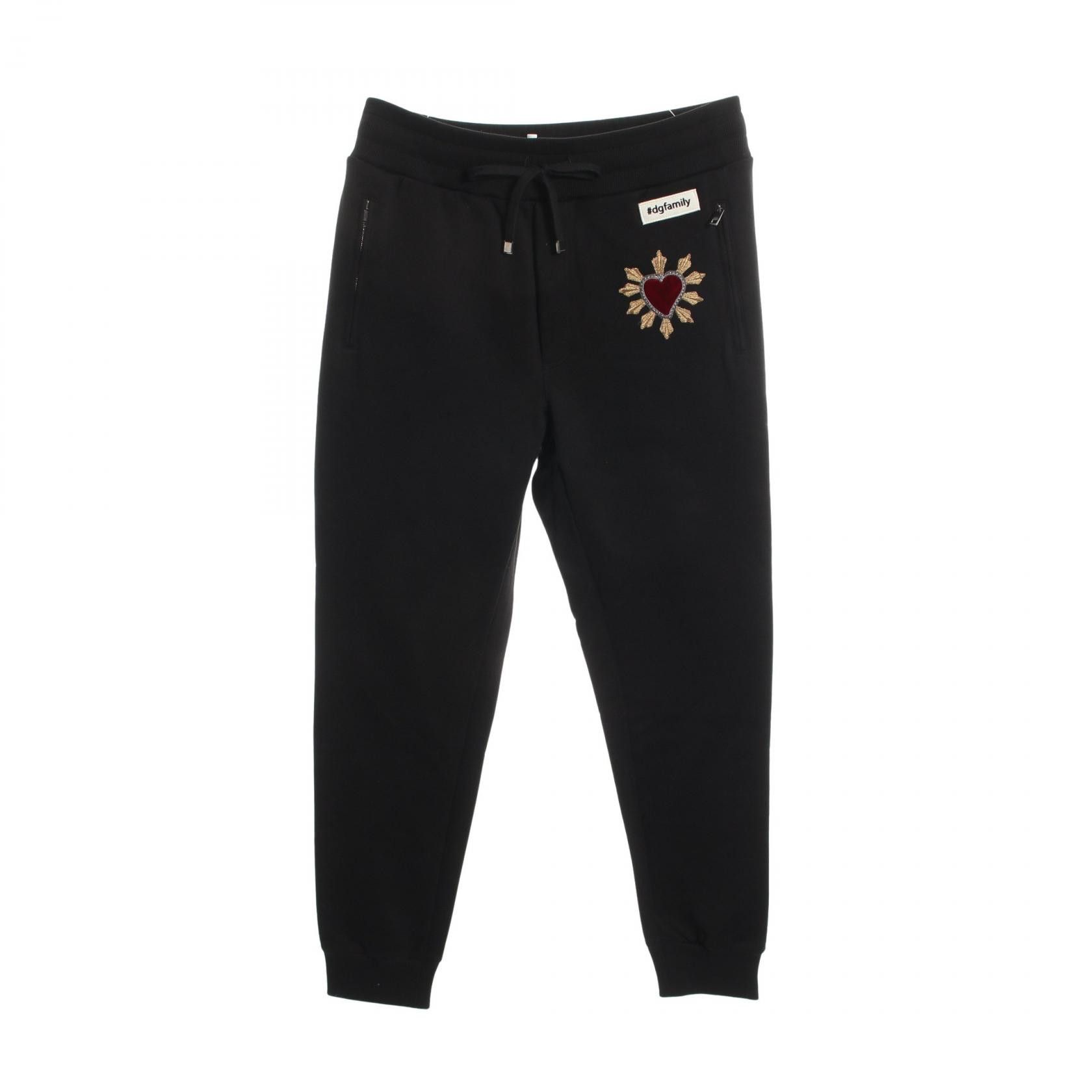 Dolce & Gabbana Dolce & Gabbana Dolce & Gabbana Cotton Pants Textile Pants GY7PAZ DUTY FREE for USA Size ONE SIZE - 1 Thumbnail