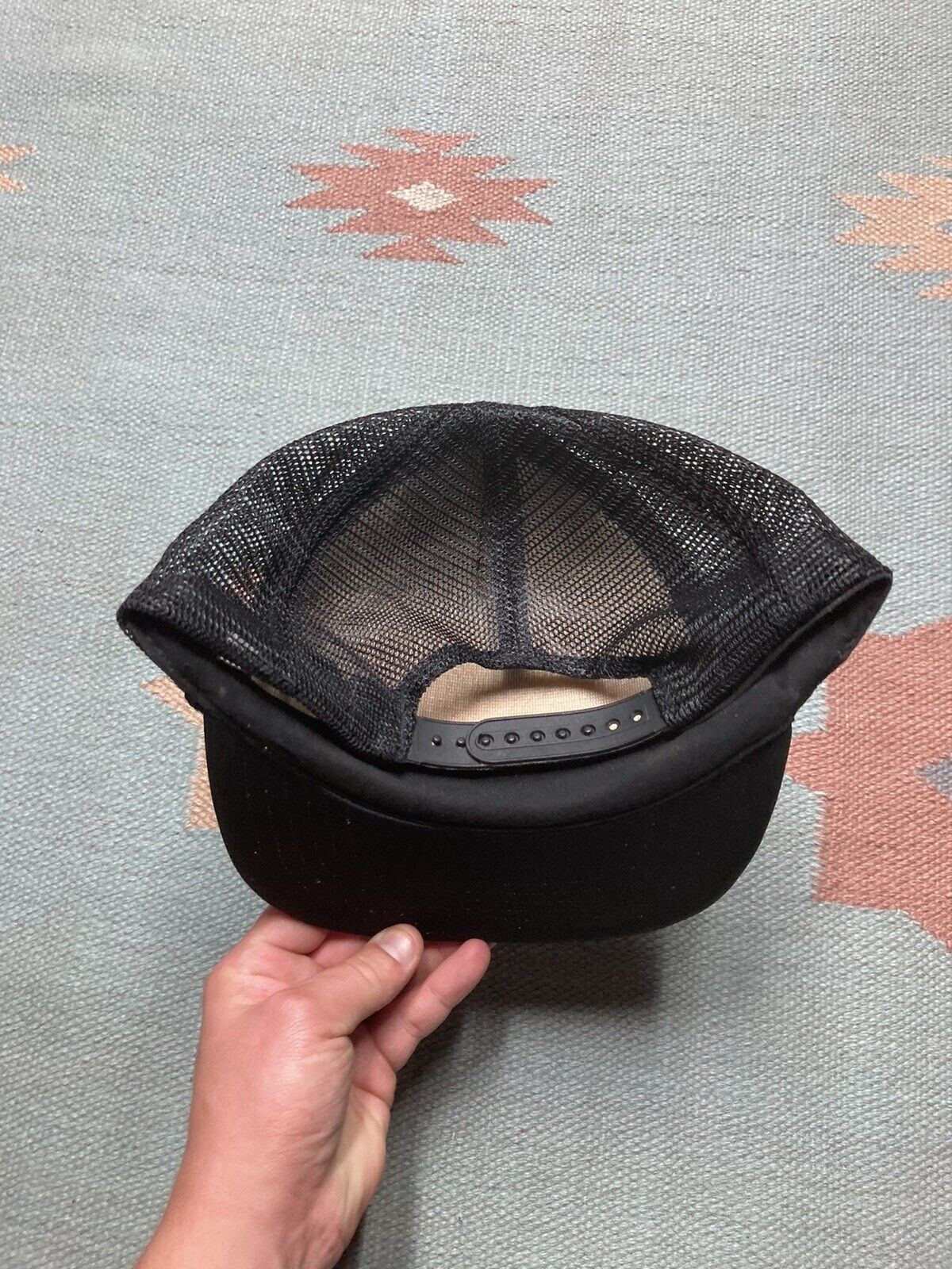 Vintage trucker hat difference between job wife still sucks funny Size ONE SIZE - 4 Thumbnail