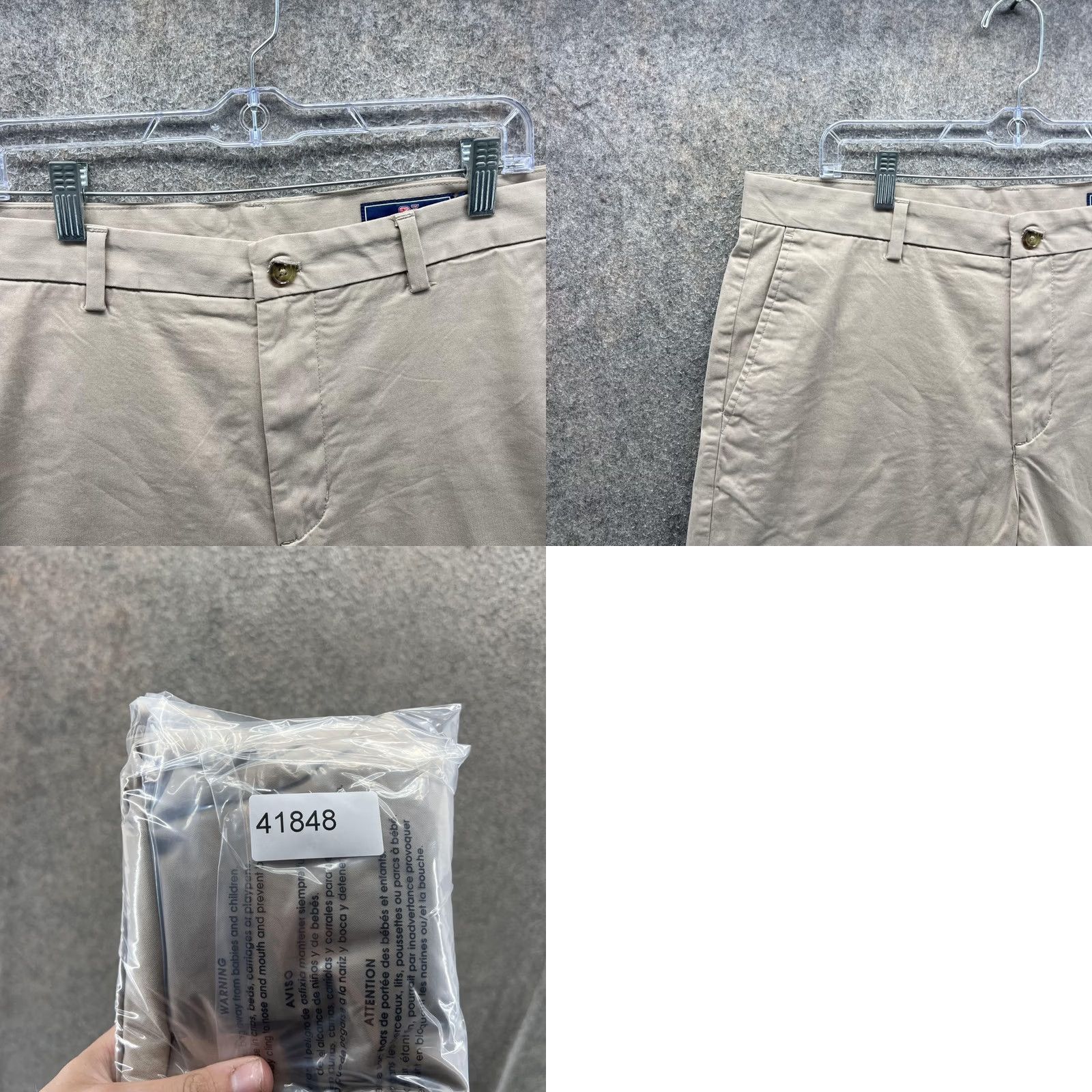Vineyard Vines Vineyard Vines Shorts Mens 36 Beige Chino Flat Front Casual 9 Inseam Summer Size US 36 / EU 52 - 8 Thumbnail