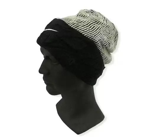 Nike × Vintage Vintage Nike Swoosh Logo beanie Size ONE SIZE - 2 Thumbnail