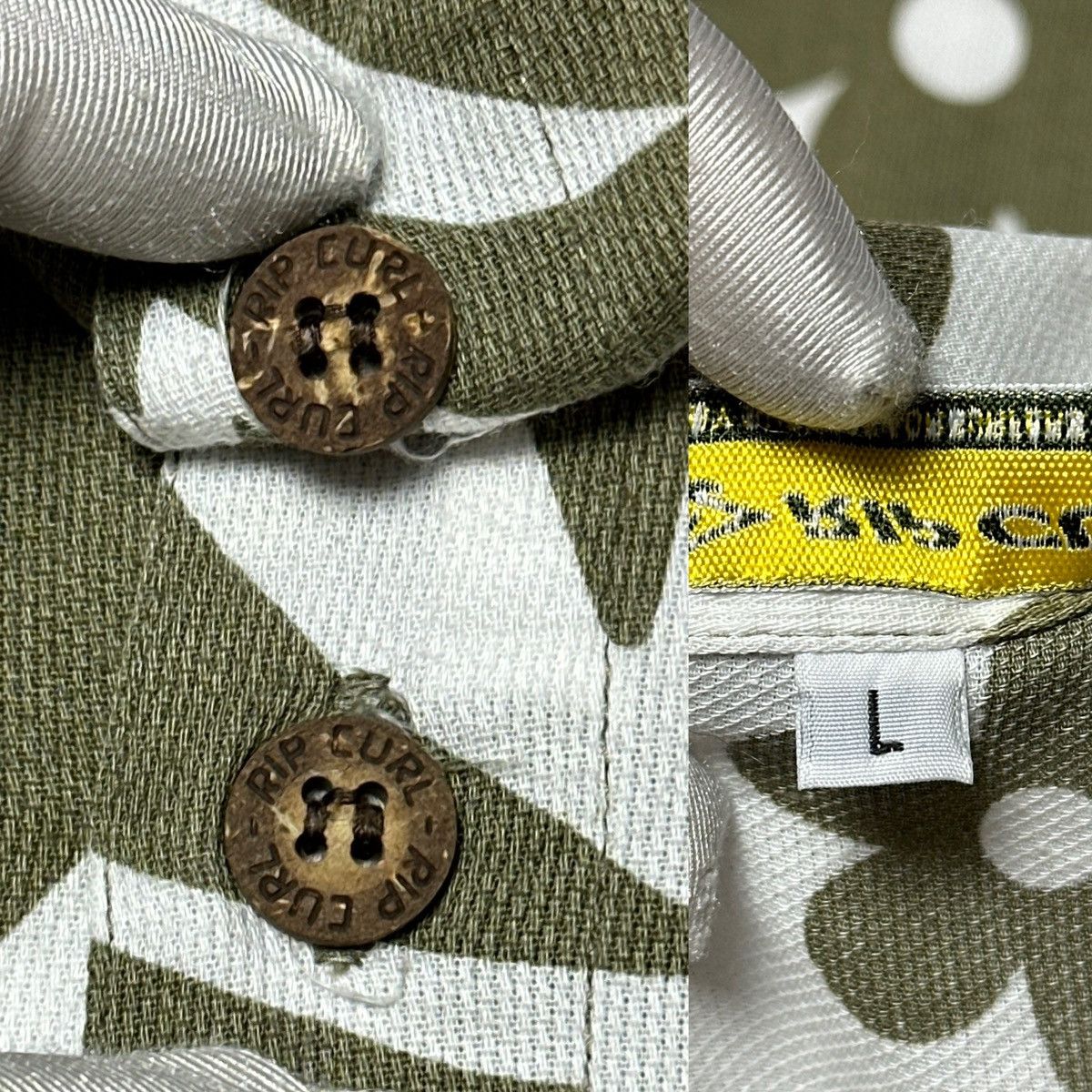 Rip Curl Vintage Rip Curl Floral Hawaiian Y2K Button Up Surf Shirt Size US L / EU 52-54 / 3 - 12 Thumbnail