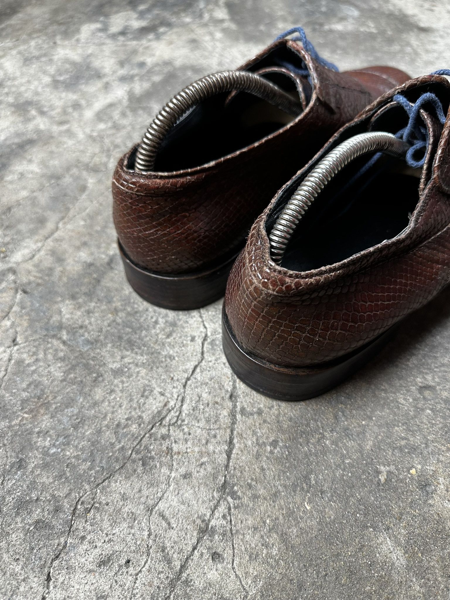 Dries Van Noten Dries Van Noten Snake Leather Loafers Shoes Size US 10.5 / EU 43-44 - 6 Thumbnail