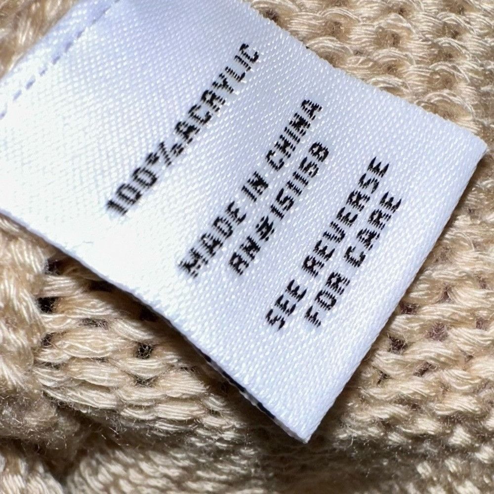 525 America NWT 525 AMERICA Fringe Tank Sweater Dress in Oat (Beige) - l Size L / US 10 / IT 46 - 7 Thumbnail