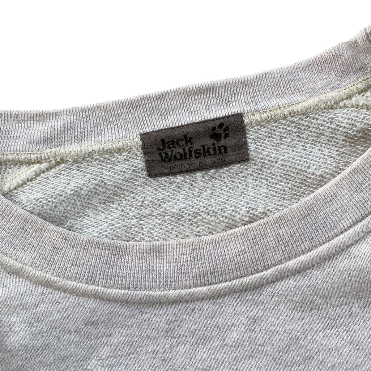 Jack Wolfskin × Vintage JACK WOLFSKIN Nice Big Back Logo Sweatshirt Size US L / EU 52-54 / 3 - 5 Thumbnail